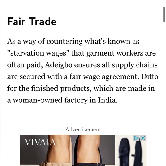 NWOT - Autumn Adeigbo fabric headband - Picture 5 of 6